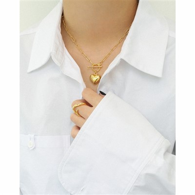 925 Cadwyn Pendant Arian y Galon